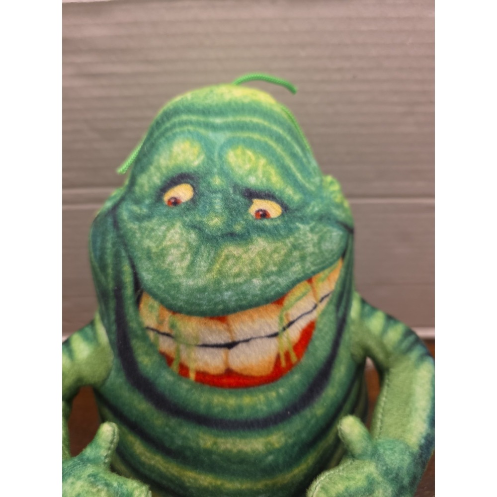 NWT 2018 Ghostbusters Plush Slimer Green Slime Stuffed Animal By Toy Factory - Picture 2 of 10